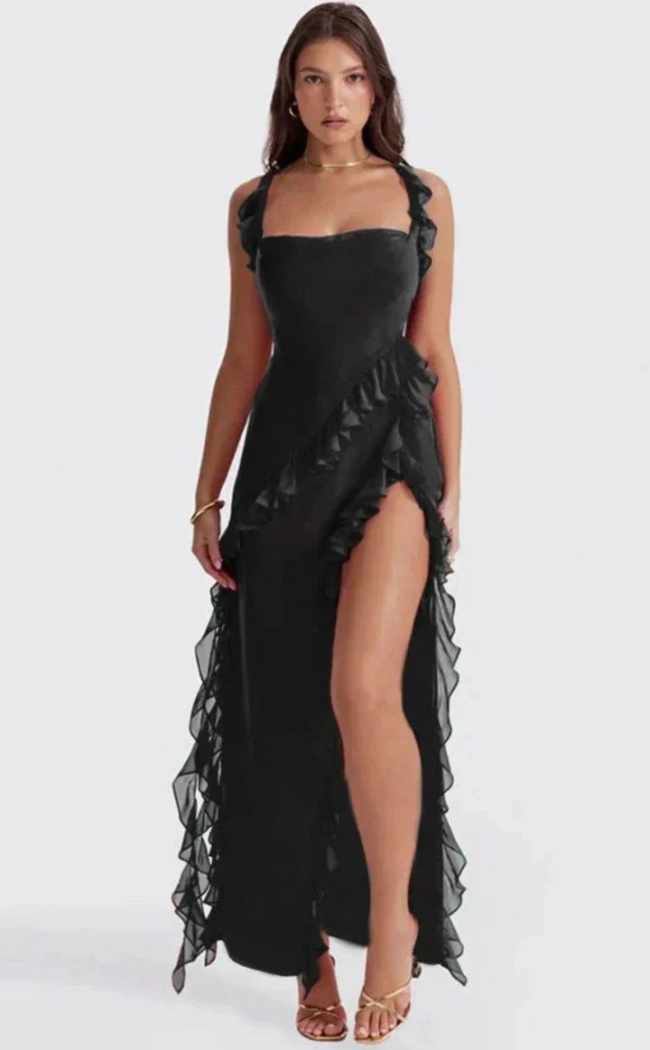 Emilia - Elegant Open Leg Dress