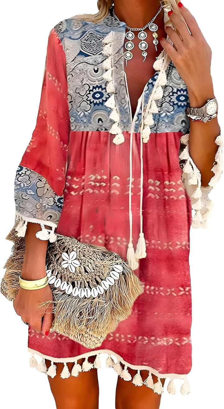 Ximena | Elegant Bohemian Style Dress